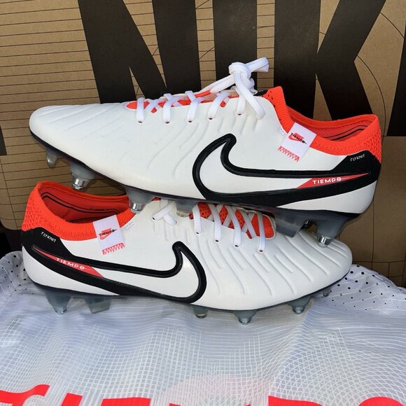 NEW Nike Legend 10 Elite SG PRO AC White Soccer Cleats DV4329 100 Size 8 - Picture 1 of 7